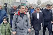 برگزاری همایش پیاده روی خانوادگی در شهرستان ری 